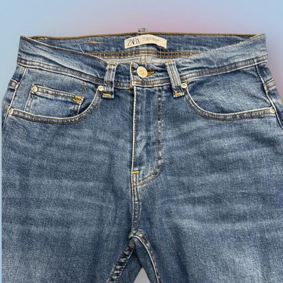 ZARA DENIM WEAR Men’s 30 x 30 SLIM Blue Jeans - Picture 1 of 4